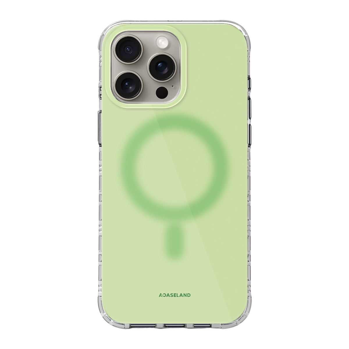 Pure+ 鼠尾草綠 氣墊防摔手機護殼 |MagSafe 兼容|客製化文字