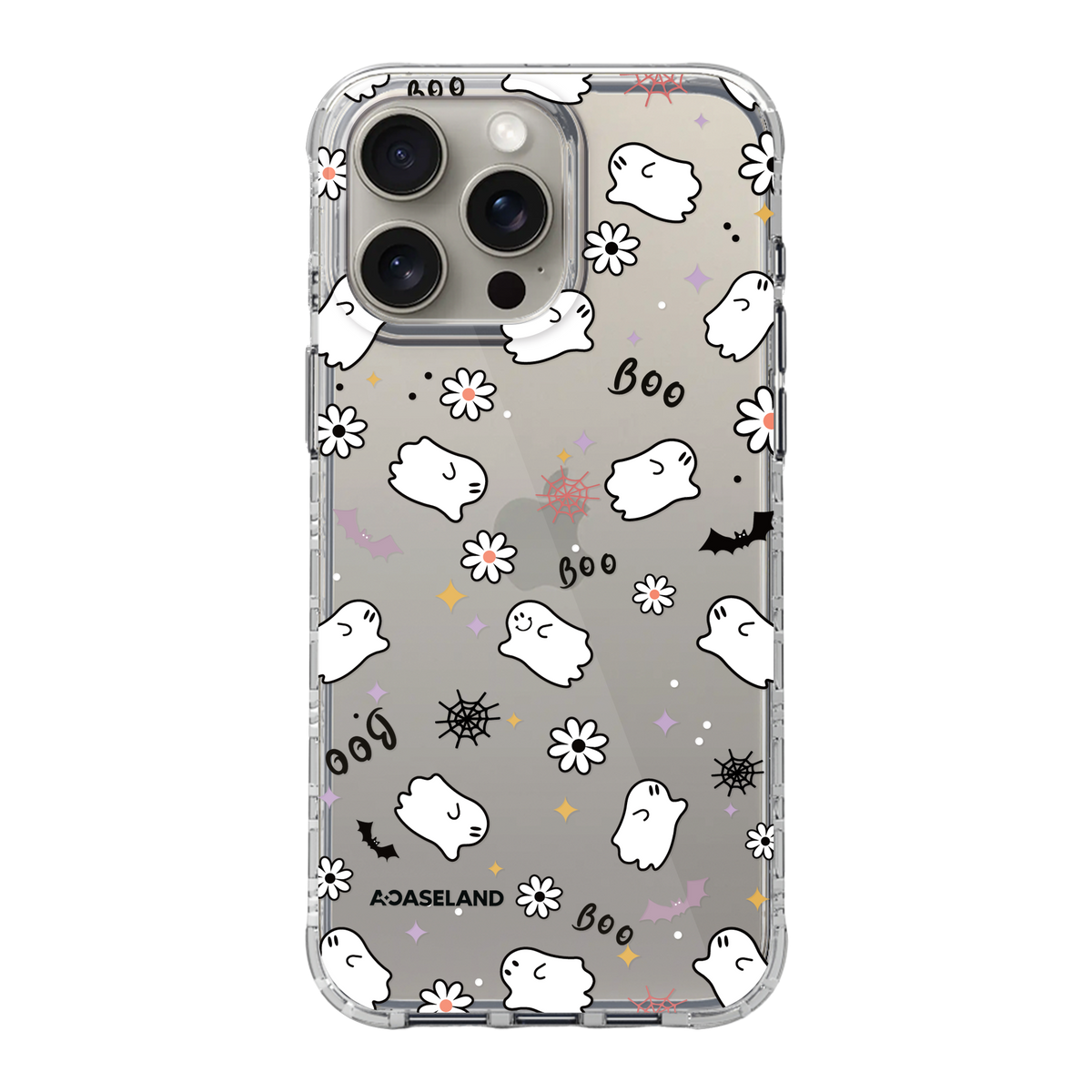 Ghost Party【Flower Ver.】氣墊防摔手機護殻|MagSafe 兼容