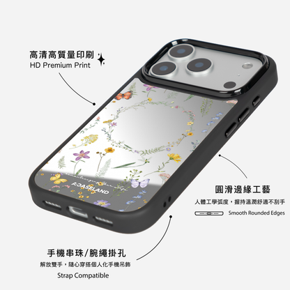 Hello Flower Blue Phone Case