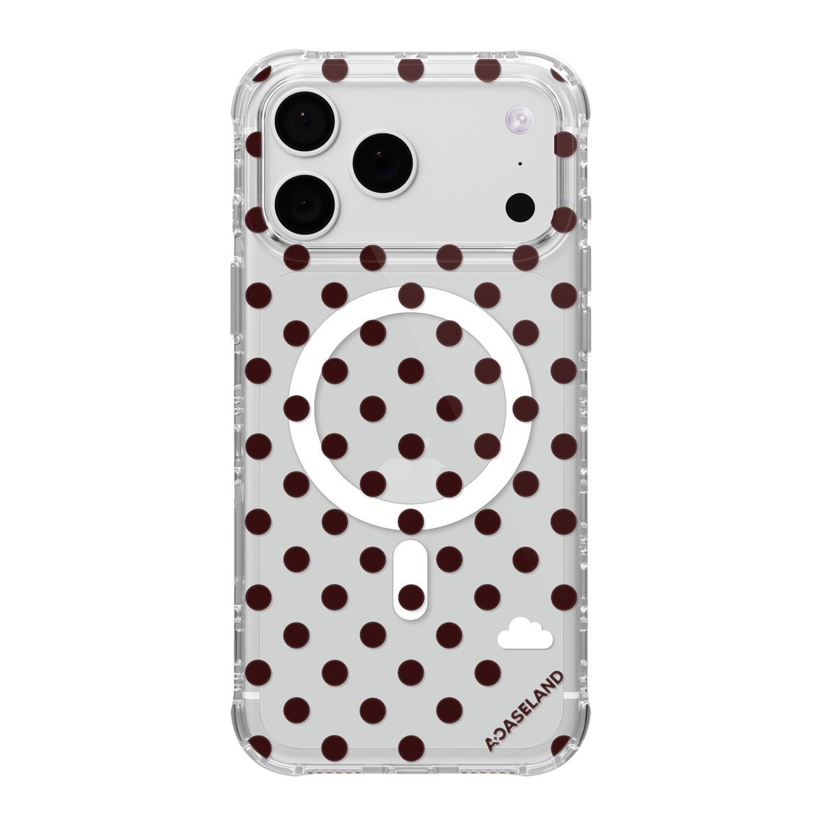 #顏色/款式_Clear Polka Dots/透底酒紅點
