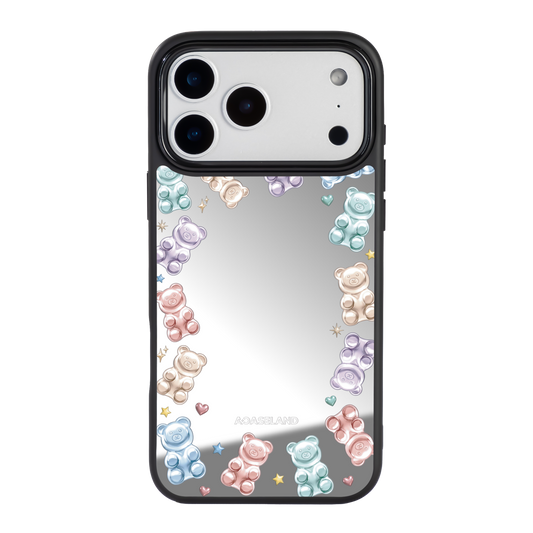 Frosty Jelly Gummy Bear 黑邊鏡面手機殼2.0｜MagSafe 兼容