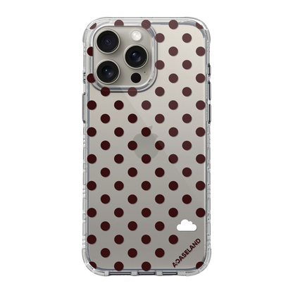 #顏色/款式_Clear Polka Dots/透底酒紅點