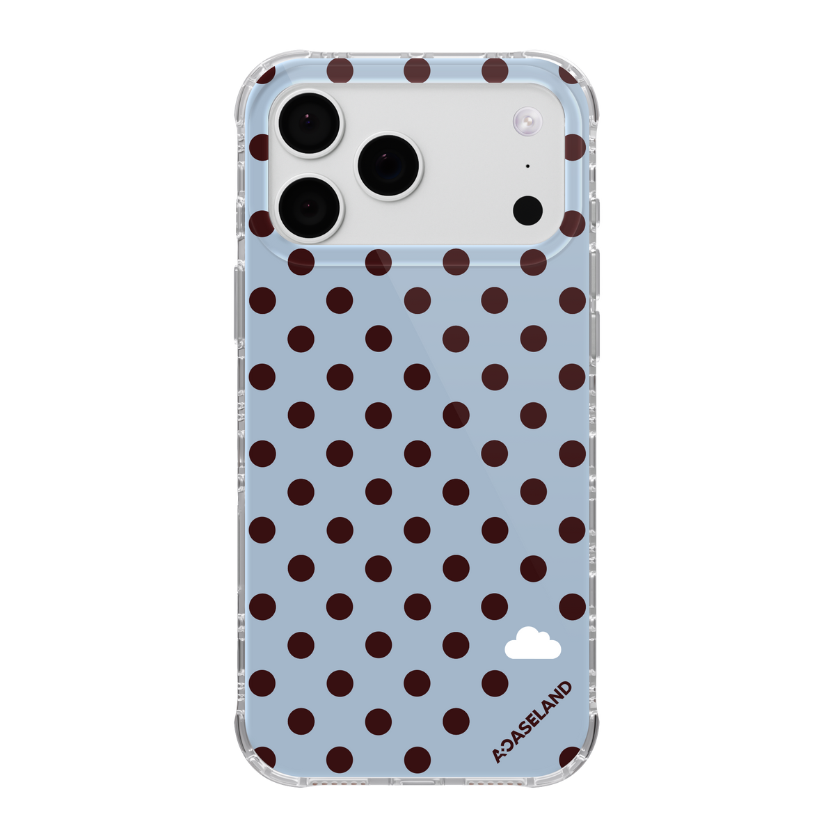 #顏色/款式_Blue Polka Dots/藍底酒紅點