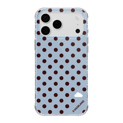 #顏色/款式_Blue Polka Dots/藍底酒紅點