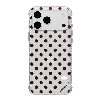 #顏色/款式_Clear Polka Dots/透底酒紅點