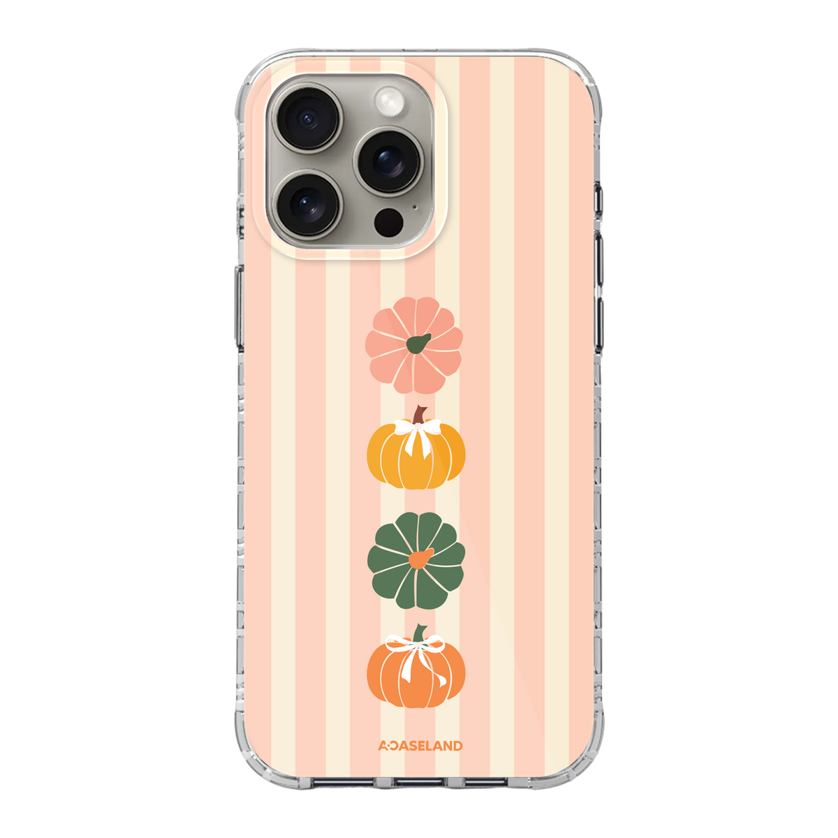 Striped Pumpkin 氣墊防摔手機護殻｜MagSafe 兼客