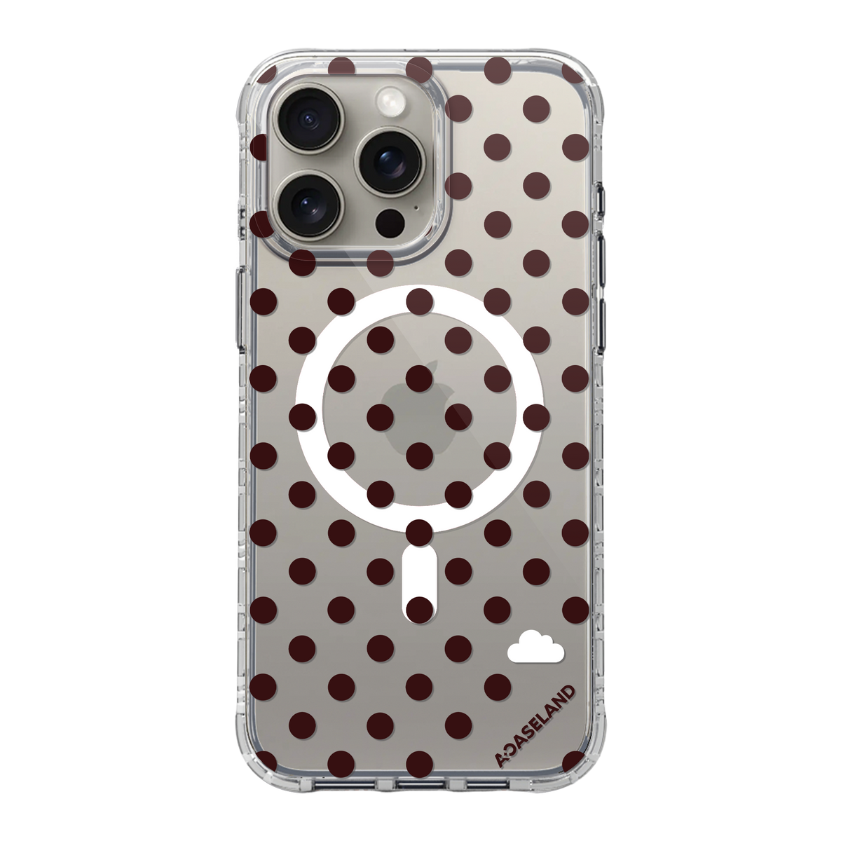 #顏色/款式_Clear Polka Dots/透底酒紅點