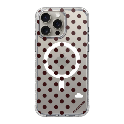 #顏色/款式_Clear Polka Dots/透底酒紅點
