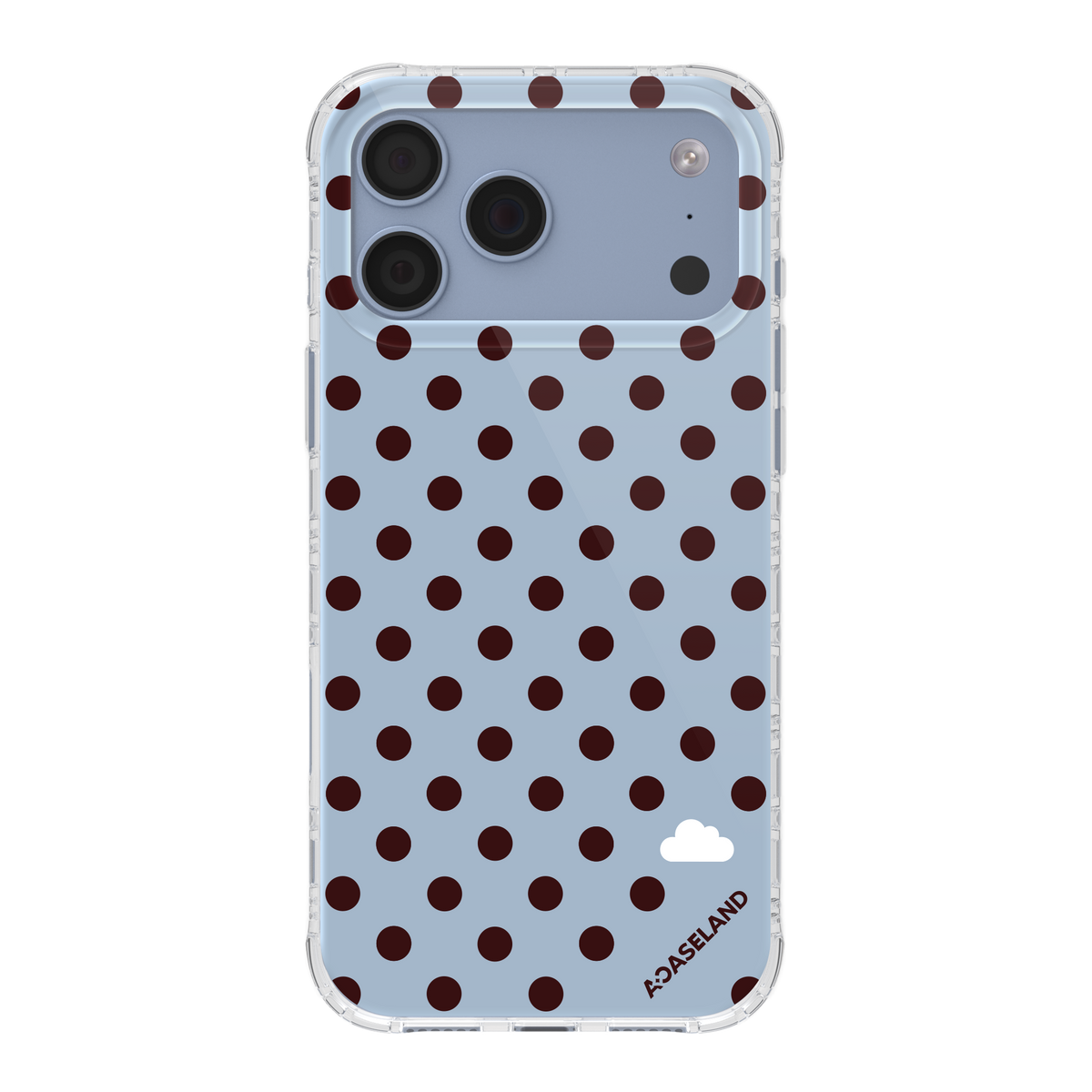#顏色/款式_Blue Polka Dots/藍底酒紅點