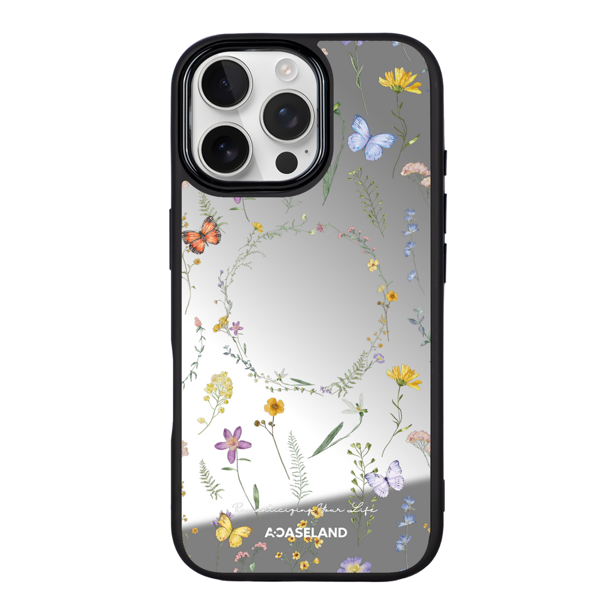 Hello Flower Blue Phone Case