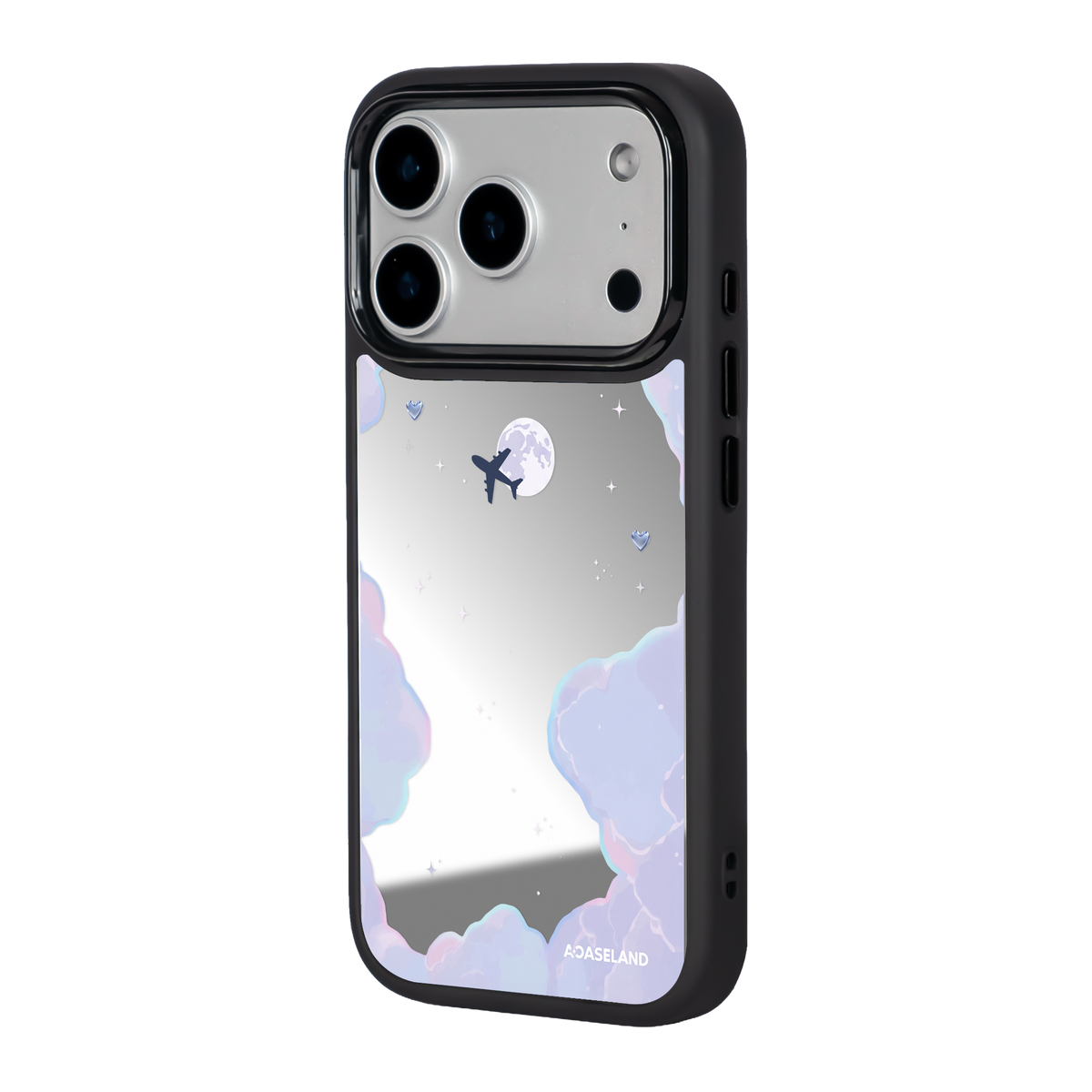 Dreamy Cloud 黑邊鏡面手機殼2.0｜MagSafe 兼容