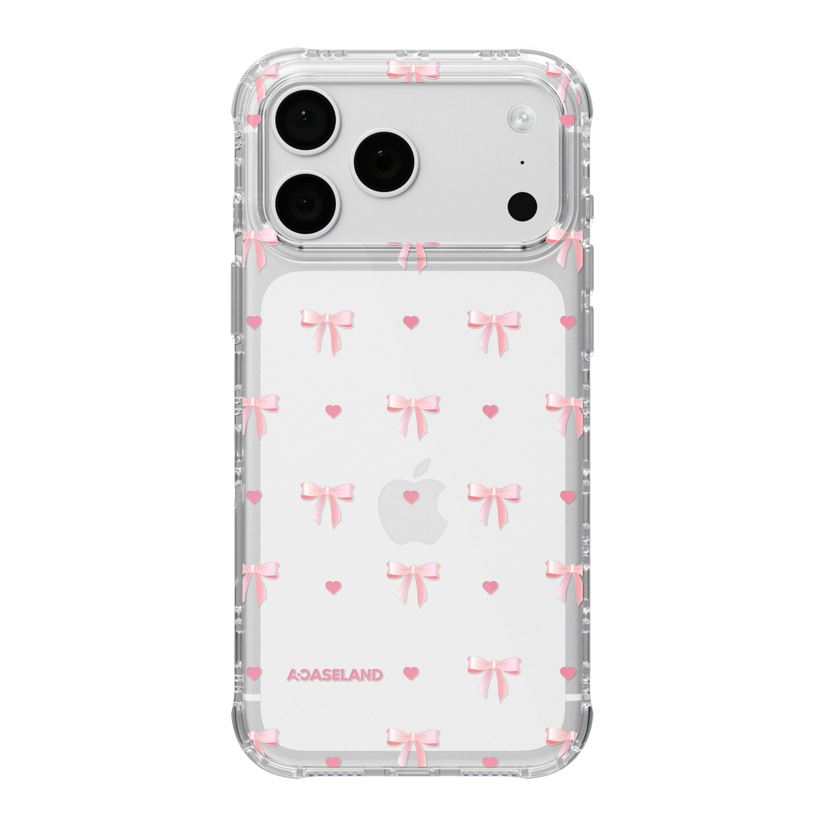 Pink Bowtie 氣墊防摔手機護殼｜MagSafe 兼容