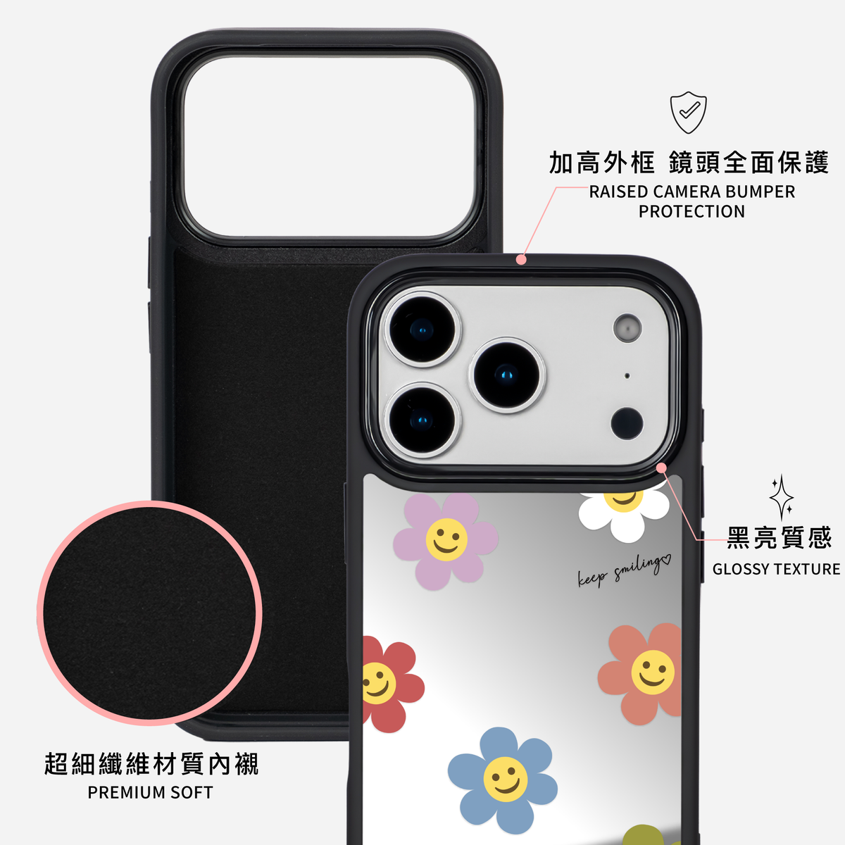 Hello Flower Blue Phone Case