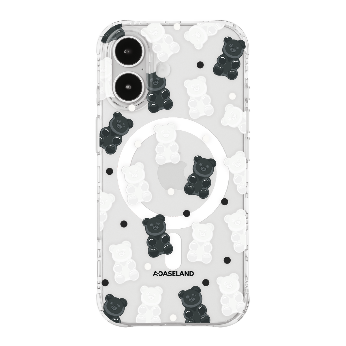Dotty Mono Gummy Bear 氣墊防摔手機護殻｜MagSafe 兼容