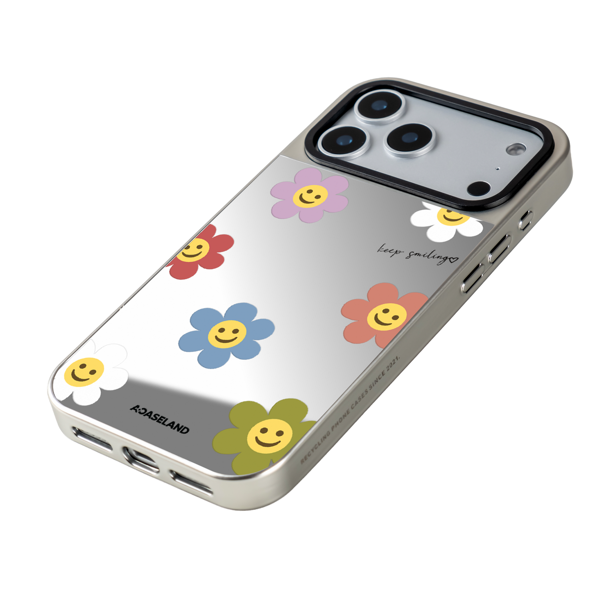 Hello Flower Blue Phone Case