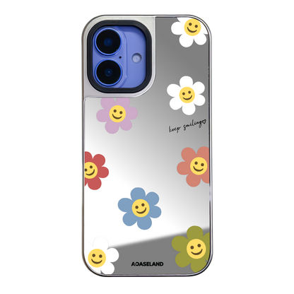 Hello Flower Blue Phone Case