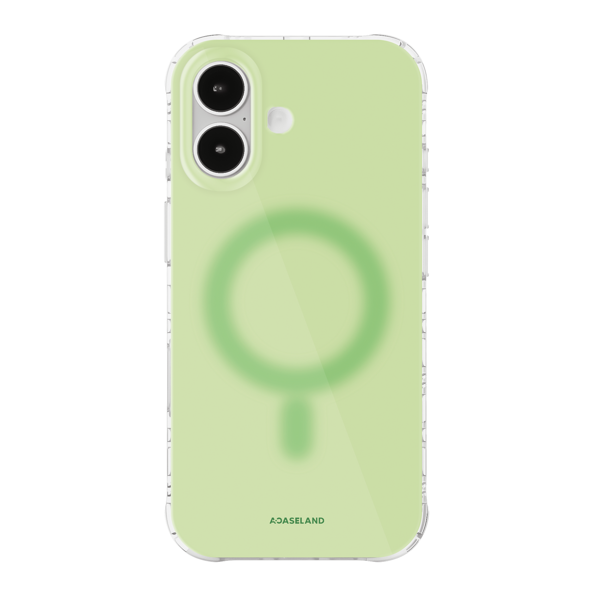 Pure+ 鼠尾草綠 氣墊防摔手機護殼 ｜MagSafe 兼容｜客製化文字