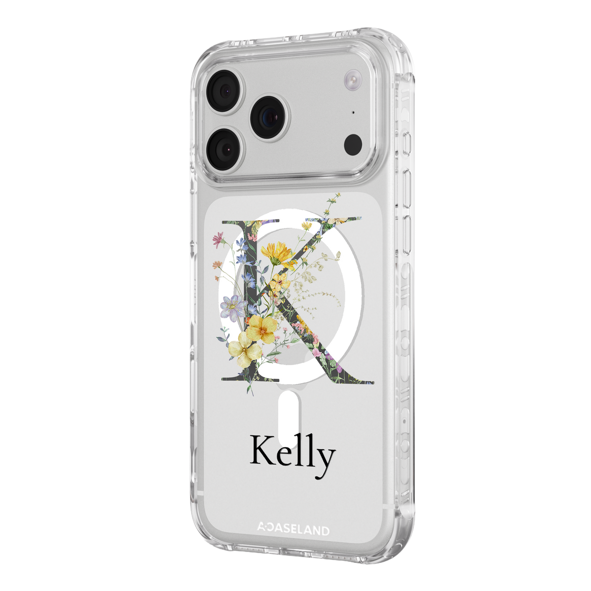 Hello Flower Blue Phone Case