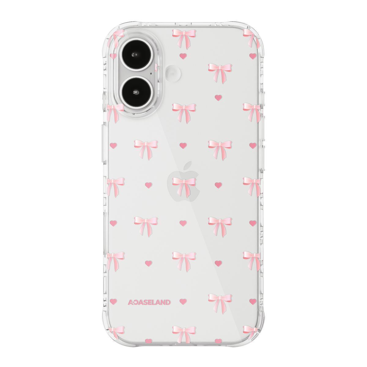 Pink Bowtie 氣墊防摔手機護殼｜MagSafe 兼容