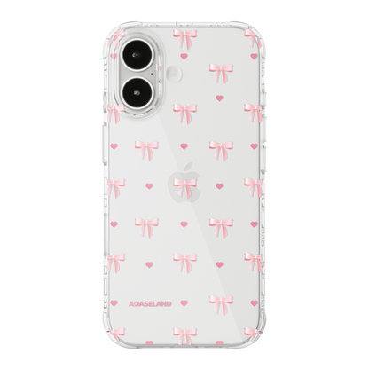 Pink Bowtie 氣墊防摔手機護殼｜MagSafe 兼容