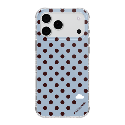 #顏色/款式_Blue Polka Dots/藍底酒紅點