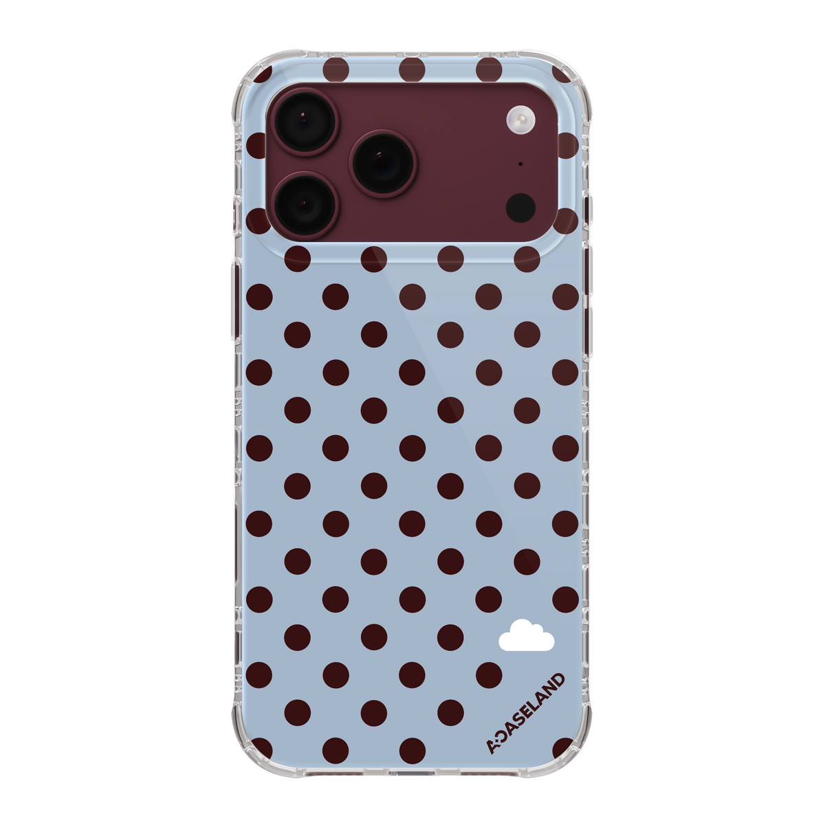 #顏色/款式_Blue Polka Dots/藍底酒紅點