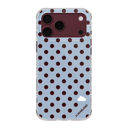 #顏色/款式_Blue Polka Dots/藍底酒紅點