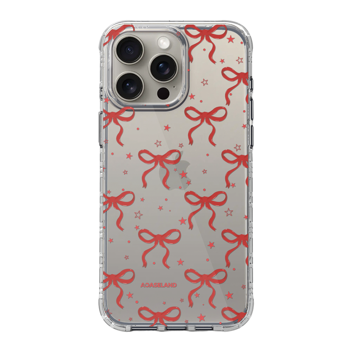 蝴蝶結 Red Ver. 氣墊防摔手機護殻｜MagSafe 兼容