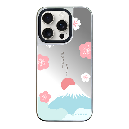 #顏色_藍色系 富士山