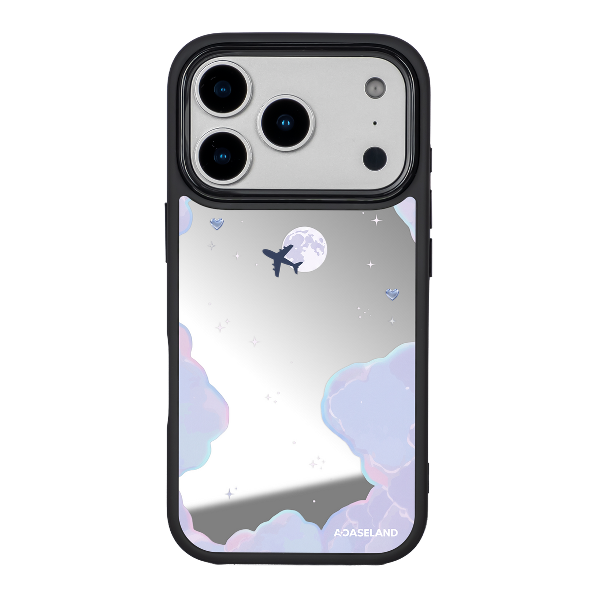 Dreamy Cloud 黑邊鏡面手機殼2.0｜MagSafe 兼容