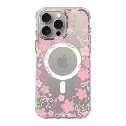 Smiling Sakura 氣墊防摔手機護殻｜MagSafe 兼容