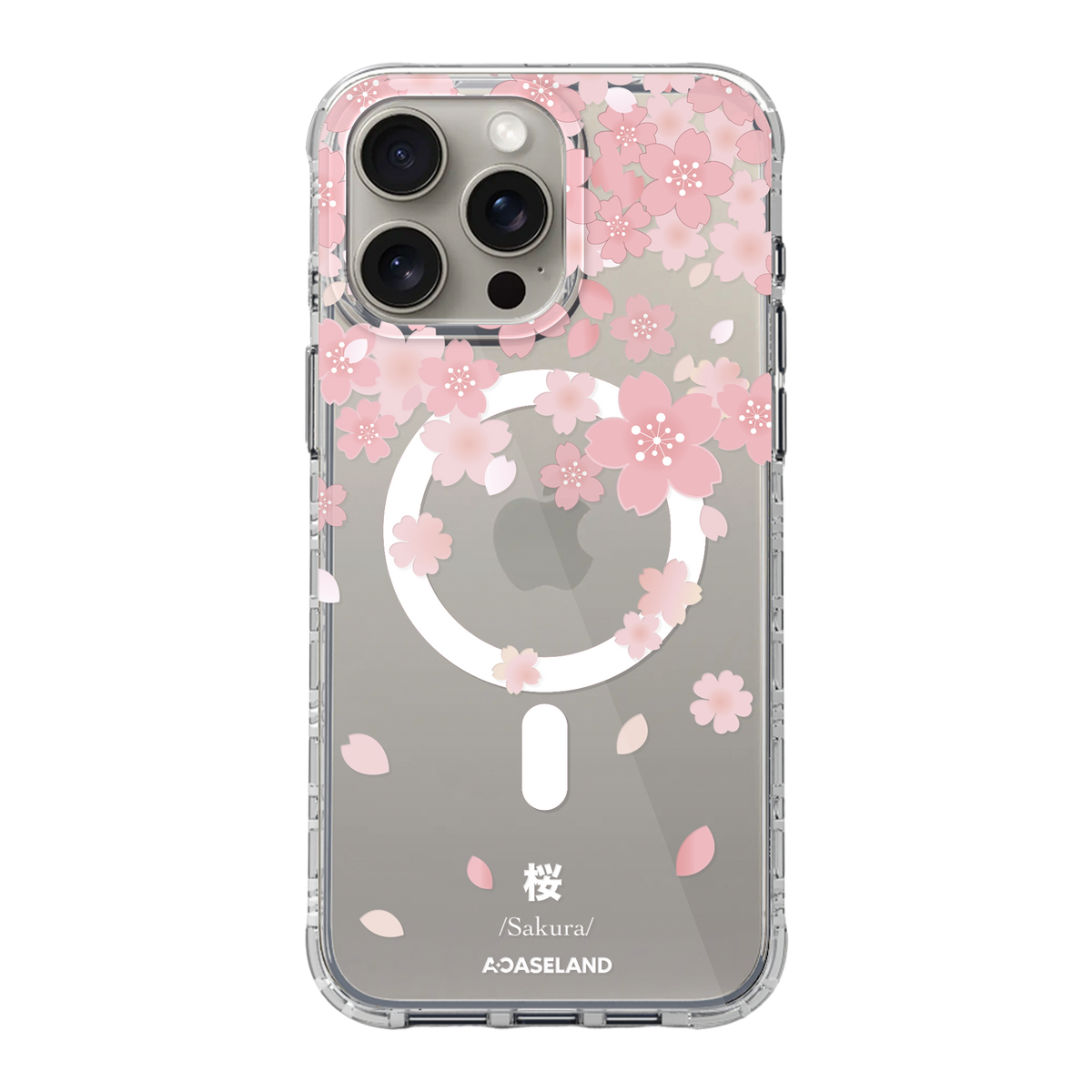 櫻落 Sakura 氣墊防摔手機護殼｜MagSafe 兼容