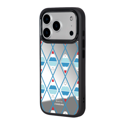 Meow Fuji 黑邊鏡面手機殼2.0｜MagSafe 兼容