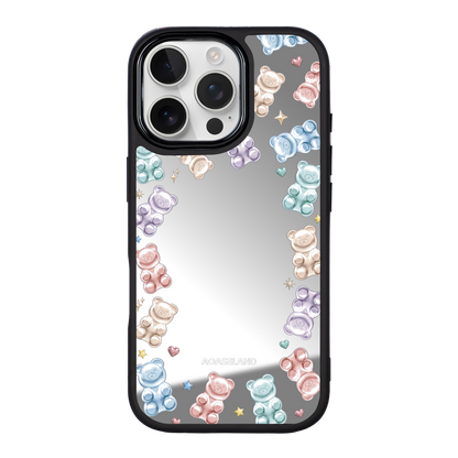 Frosty Jelly Gummy Bear 黑邊鏡面手機殼2.0｜MagSafe 兼容