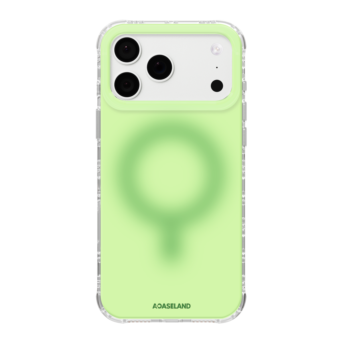 Pure+ 鼠尾草綠 氣墊防摔手機護殼 ｜MagSafe 兼容｜客製化文字