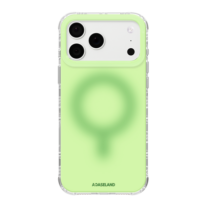 Pure+ 鼠尾草綠 氣墊防摔手機護殼 ｜MagSafe 兼容｜客製化文字