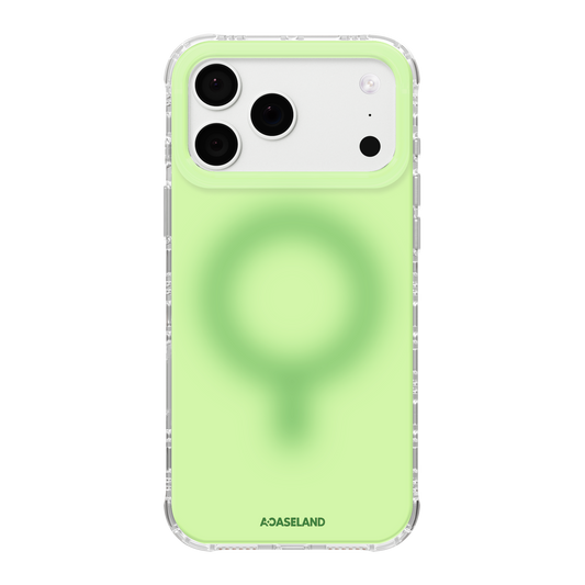 Pure+ 鼠尾草綠 氣墊防摔手機護殼 ｜MagSafe 兼容｜客製化文字