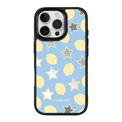 Lemon Stars 黑邊鏡面手機殼2.0｜MagSafe 兼容