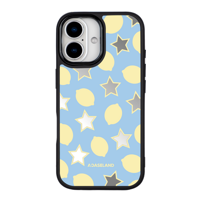 Lemon Stars 黑邊鏡面手機殼2.0｜MagSafe 兼容