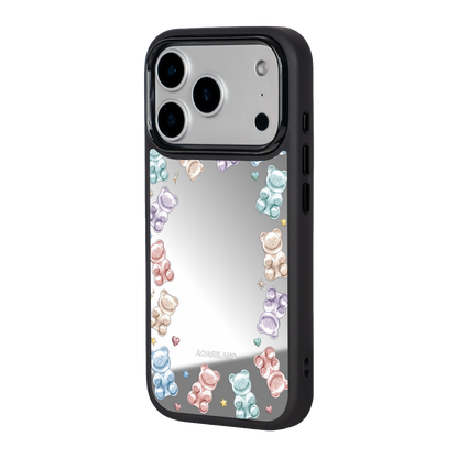 Frosty Jelly Gummy Bear 黑邊鏡面手機殼2.0｜MagSafe 兼容