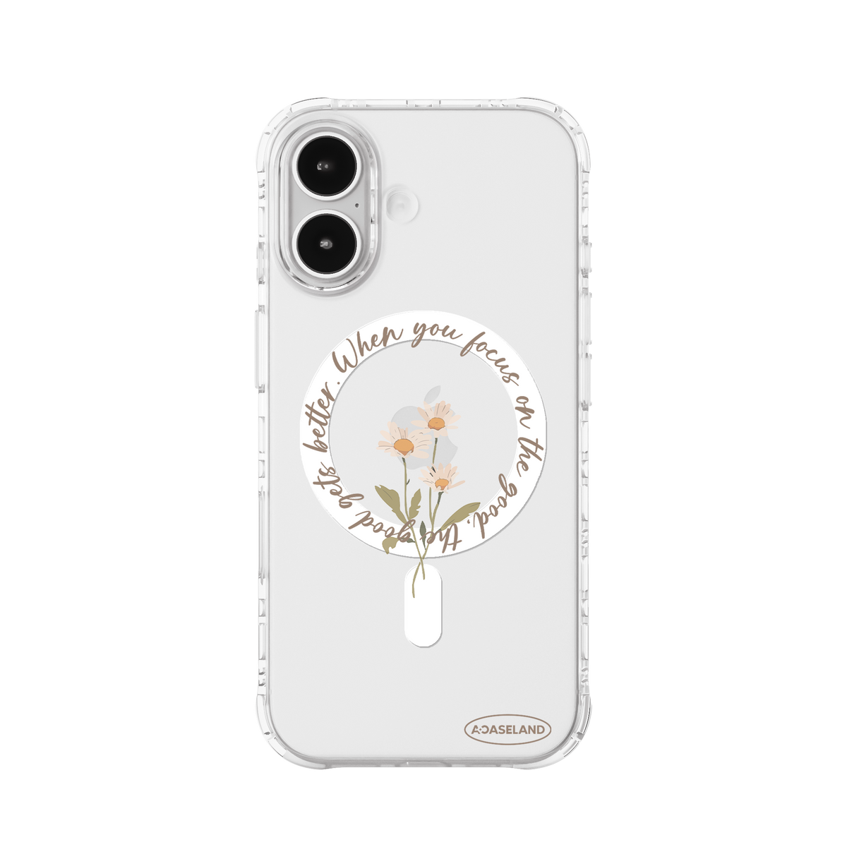 Hello Flower Blue Phone Case