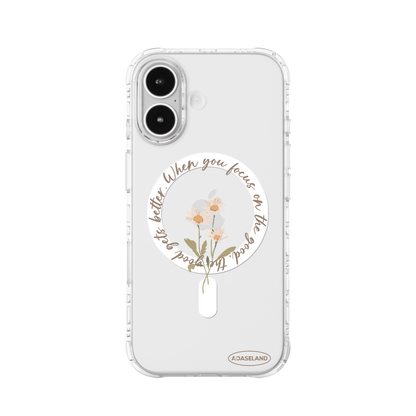 Hello Flower Blue Phone Case