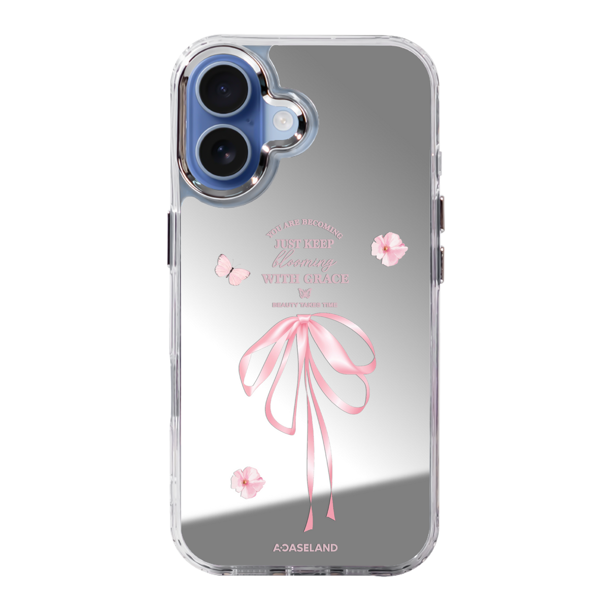 Hello Flower Blue Phone Case