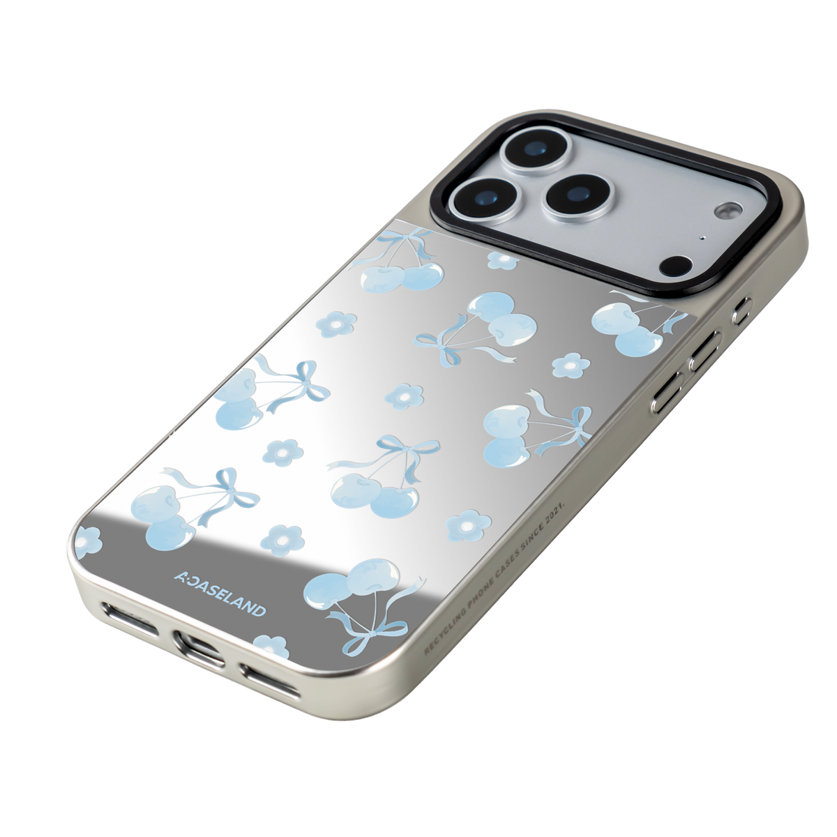 Hello Flower Blue Phone Case