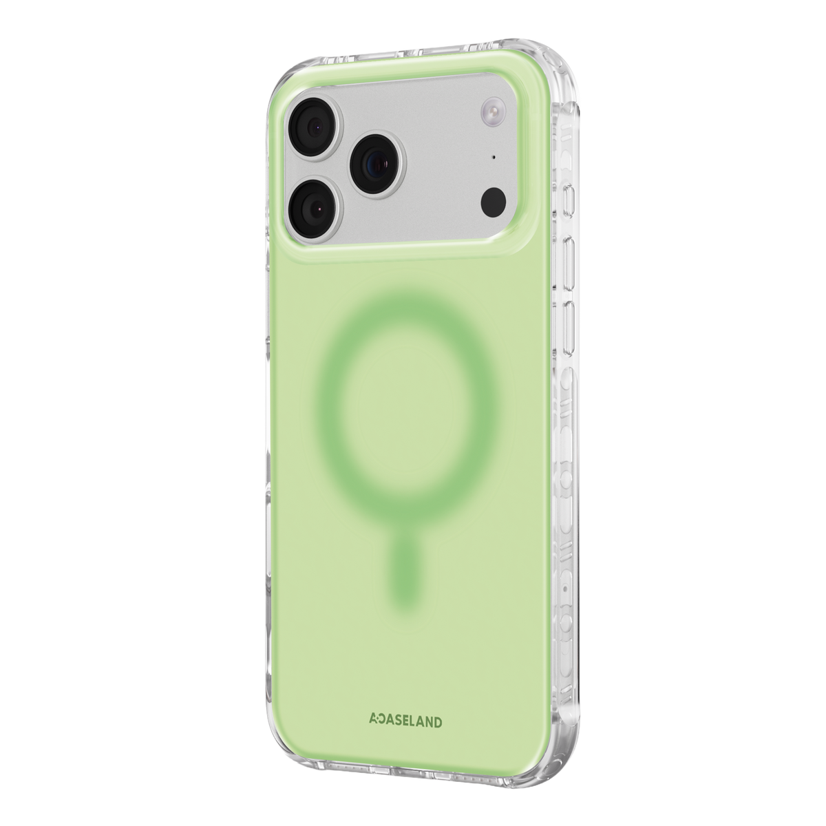 Pure+ 鼠尾草綠 氣墊防摔手機護殼 ｜MagSafe 兼容｜客製化文字