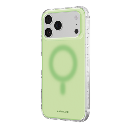 Pure+ 鼠尾草綠 氣墊防摔手機護殼 ｜MagSafe 兼容｜客製化文字