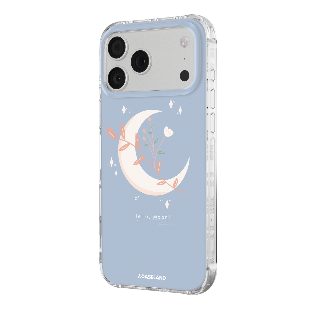 夜月 𝑴𝒐𝒐𝒏 ☾ 氣墊防摔手機護殻｜MagSafe 兼容｜客製化文字