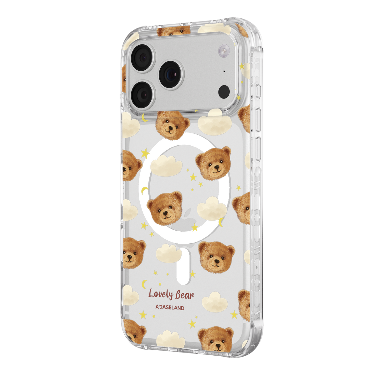 Lovely Bear 氣墊防摔手機殼｜MagSafe 兼容