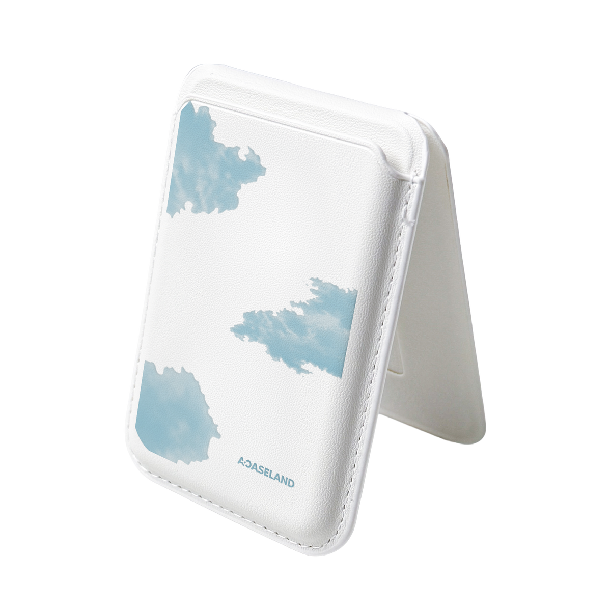 Clouds MagSafe 支架卡包｜客製化文字