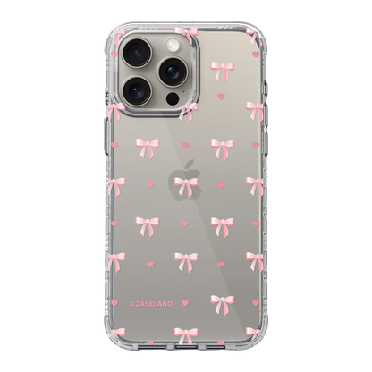 Pink Bowtie 氣墊防摔手機護殼｜MagSafe 兼容